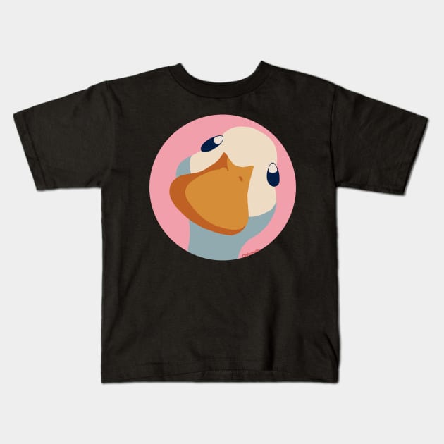 In duck we trust Kids T-Shirt by oodlednoodles